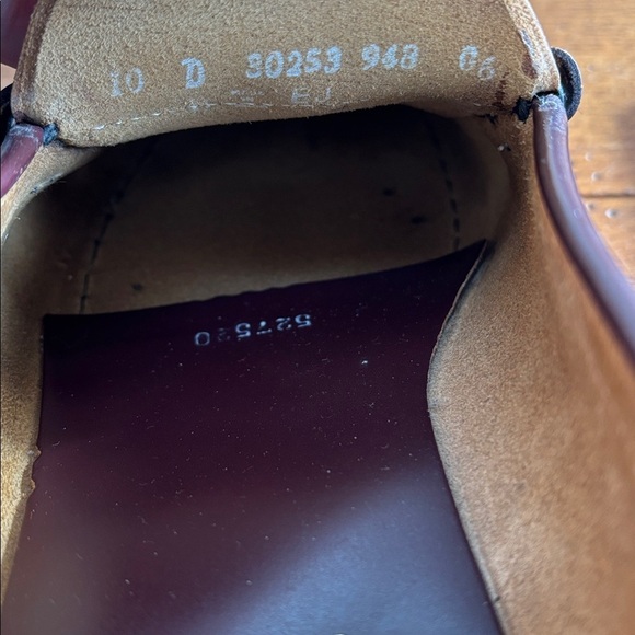 Florsheim Berkley Penny Loafers Men’s 30253 Burgundy Leather Preppy Size 10 D main image 9